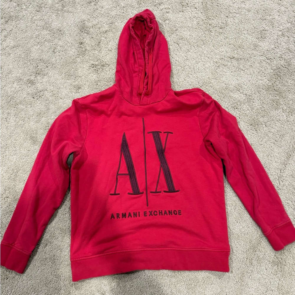 Armani Exchange Iconic Red Sweatshirt